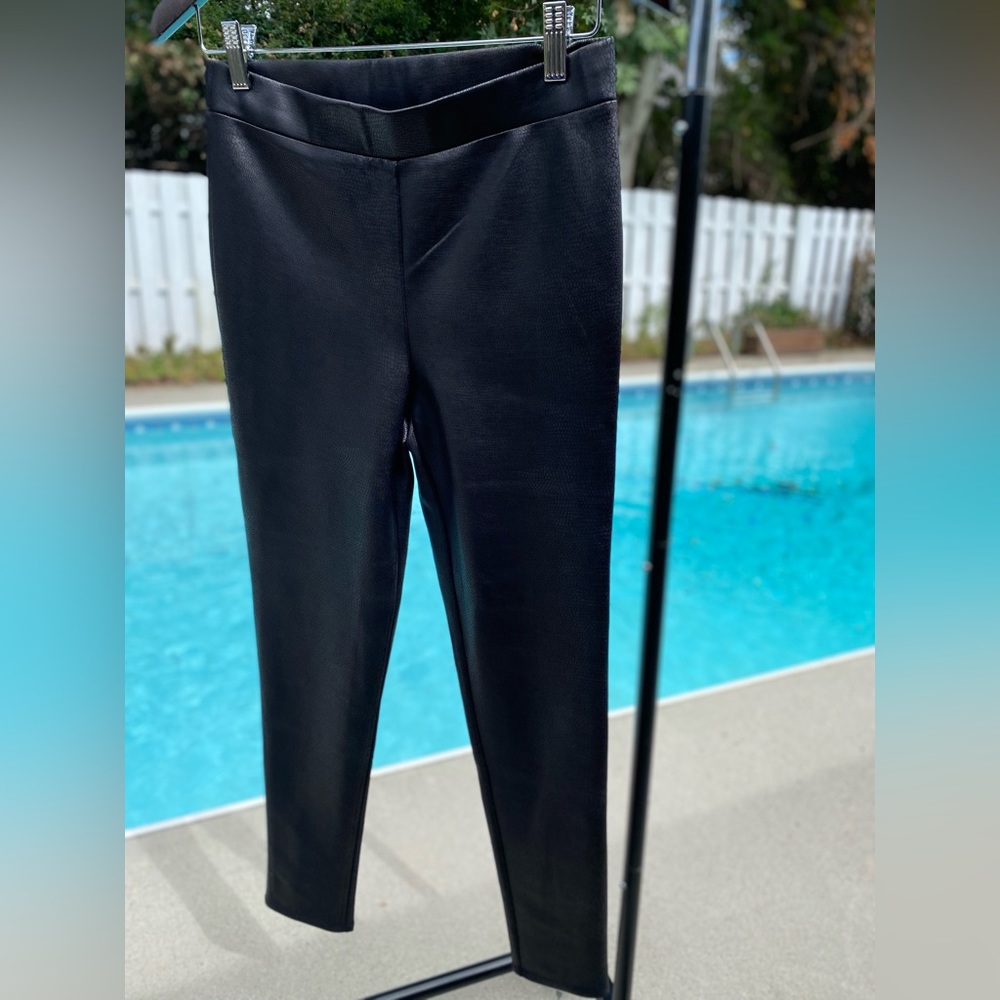 Sexy Faux Leather Leggings, Size Medium - New with Tags!